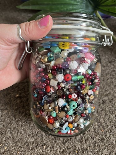 Large jar beads - beads,, lot