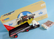 Boxed 1995 CORGI CLASSICS 97318 WEBSTER'S branded Scammell Scarab with Barrels