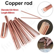 Solid Copper Bar Metal Round