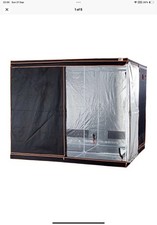 Indoor Hydroponics Grow Tent 2.4m X 2.4m X 2.0m  Silver Mylar