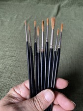 10 Vintage Finest Sable Artist