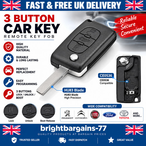 Button key fob case - 3,