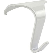 Picture Rail Hooks White Heavy Duty 