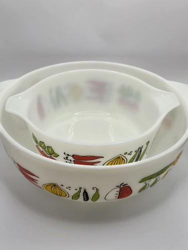 Pyrex set casserole - 2x, of