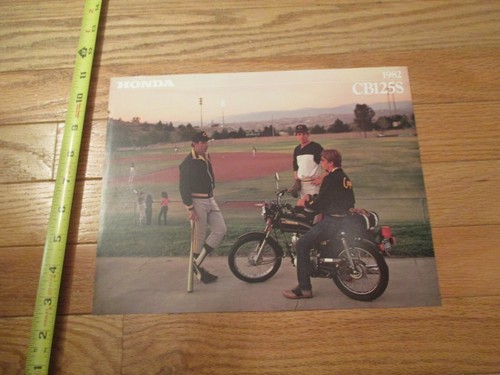 Honda motorcycle cb125s 1982 - honda,