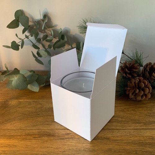 Gift boxes natural white - gift, kraft