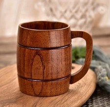 1 PC Wooden Beer Mug with