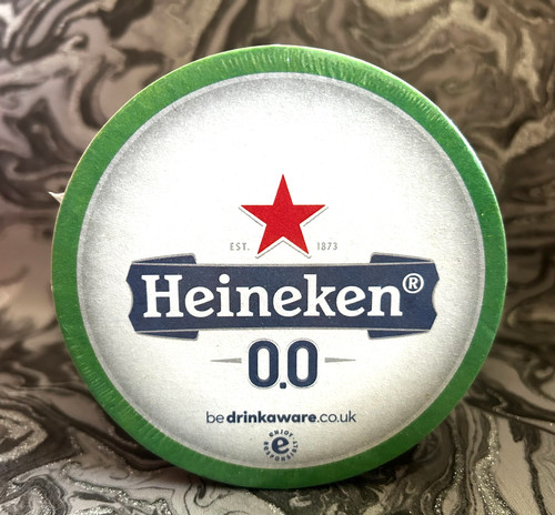 100 heineken beer mats - heineken,