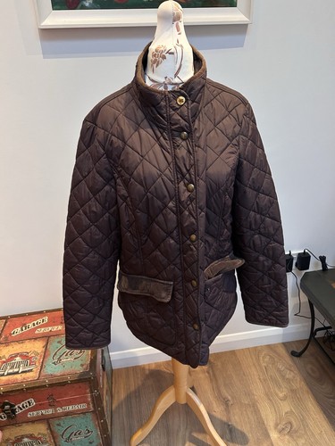 Joules women brown quilted - women's,