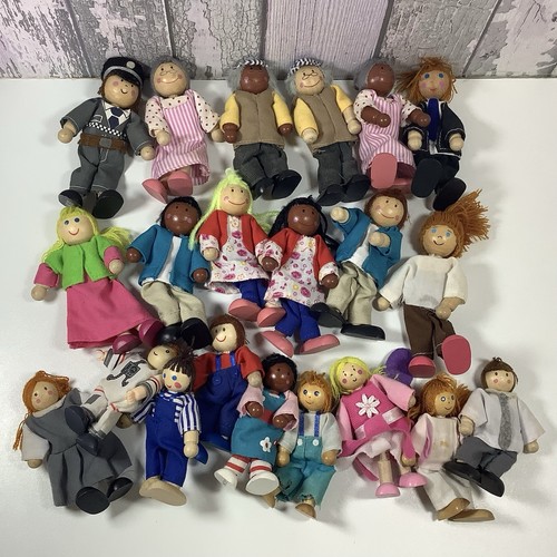 Wooden dolls house - wooden,