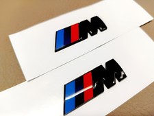 Black M Sport Boot Rear Emblem