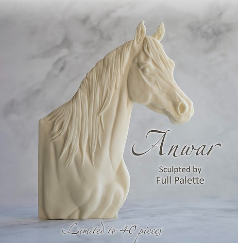 Model horse medallion anwar - model,