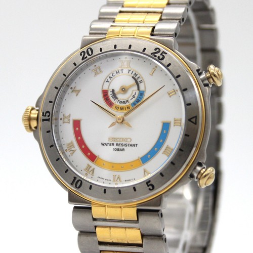 Seiko yacht timer 8m37 8000 - seiko,