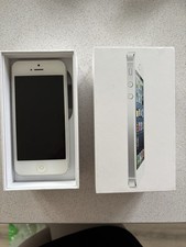 iPhone 5 Silver 16gb Boxed