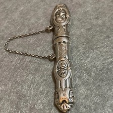  Needle Case Antique Silver