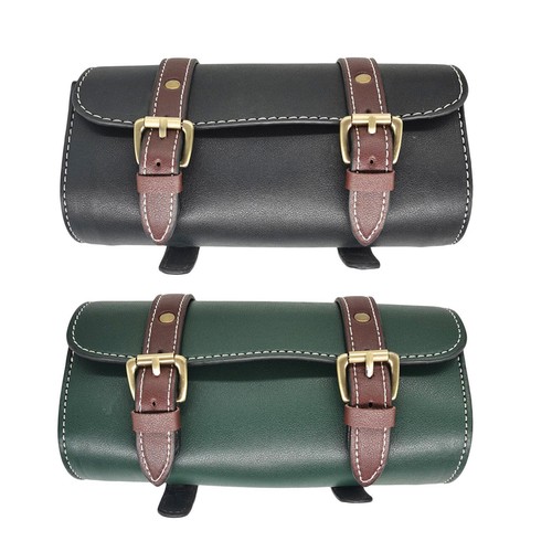 Vintage bike bag leather - vintage,