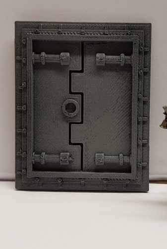 Industrial bunker door - industrial/bunker,