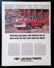 Print Ad 1960's GM Chevrolet