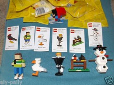 LEGO MONTHLY MINI BUILD FIGURES 2009 2010 2011 multi listing