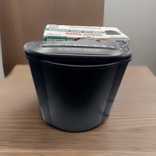 Paper shredder sheets - shredder, 6