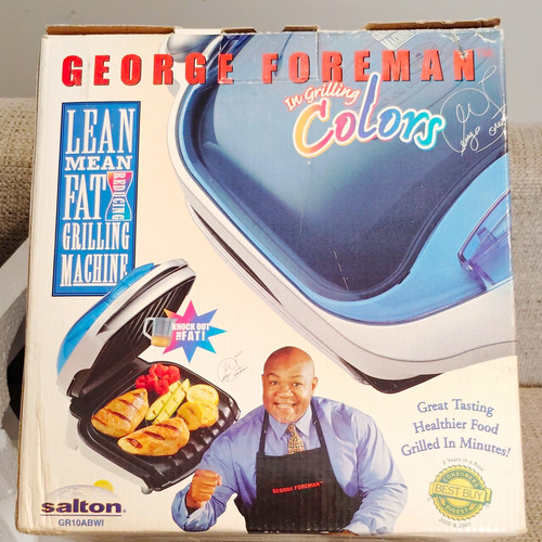 George foreman gr10abwi - george,