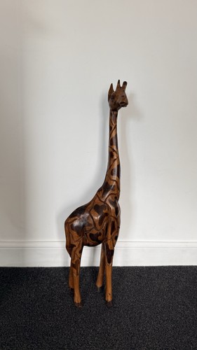 Hand carved african wooden - hand,