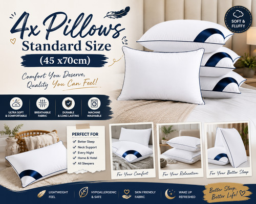 Hotel quality pack 4 - pack, of