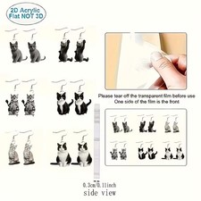 Kittens Earrings Pack of 6