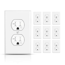 10 Pack Duplex Receptacle