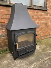 Clearview Vision 500 multi fuel wood burning stove log burner 8kw