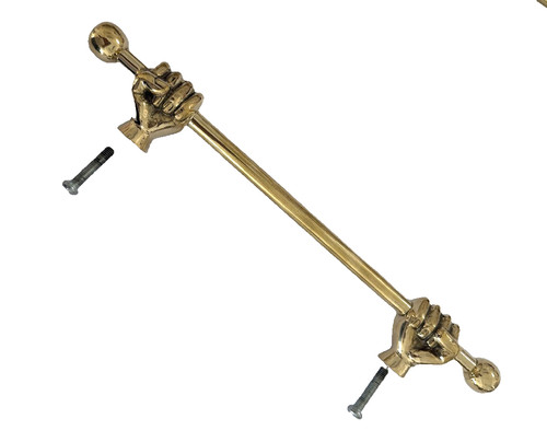 31cm brass fist - /,