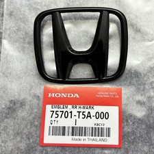 Black Trunk Emblem For Honda