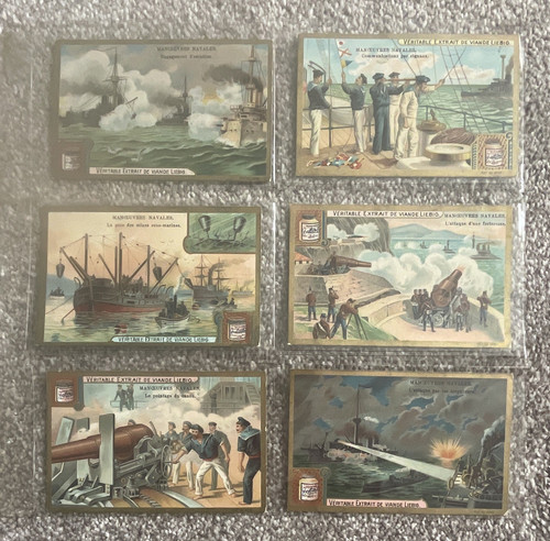 Liebig manoeuvres navales - manoeuvres,