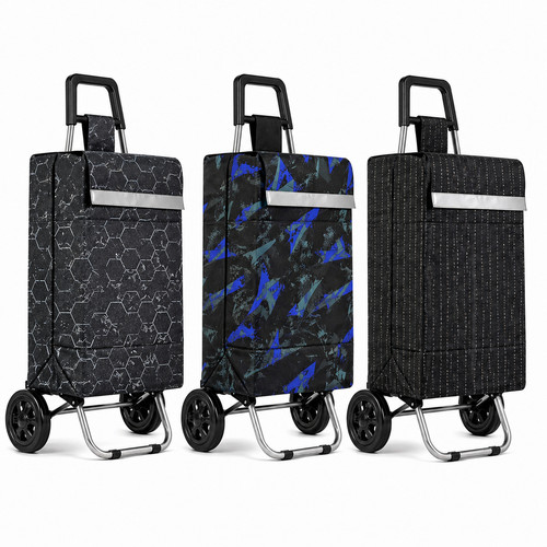 Foldable shopping trolley cart - foldable,