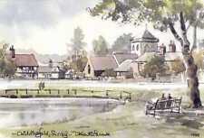 Beautifu; Print of Chiddingfold village, Surrey