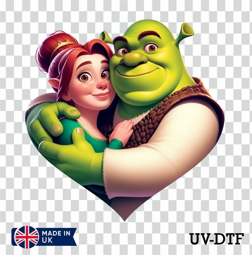 Shrek and princess - princess, uv