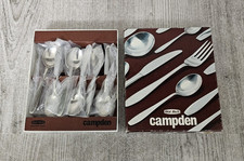 OLD HALL CAMPDEN SIX COFFEE SPOONS 11CM STAINLESS ENGLAND