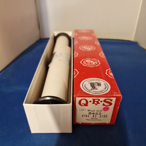 Qrs player piano word - word, roll