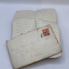 WW1 1916 Handwritten Letter