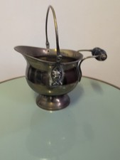 antique brass coal scuttle, Small Mantel One