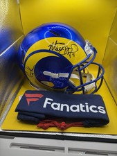 Matthew Stafford and Cooper Kupp Signed LA Rams Authentic Helmet Fanatics