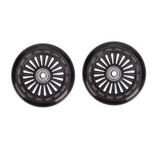 2Pcs Front Stroller Wheels