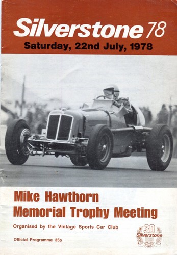 Silverstone mike hawthorn - silverstone,