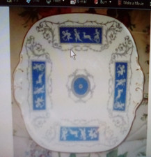 Coalport cake plate,- Revelry