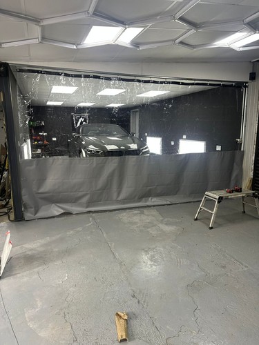 Garage auto body spray - body,