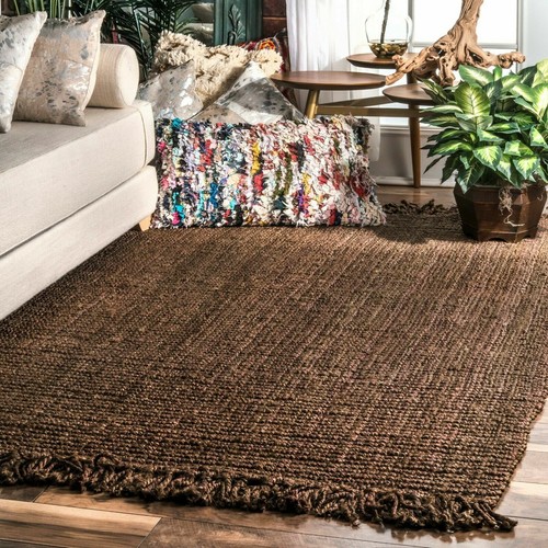 Rug jute carpet mat natural - jute,