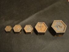 5 x Metric Vintage Cast Iron