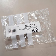 Alex Moulton Wishbone Stem M8x20 SS CSK Socket Bolt M0067 Pair Free Postage