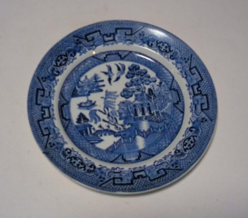 Blue willow transfer - transfer, ware