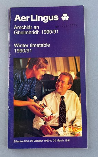 Aer lingus airline - aer, timetable